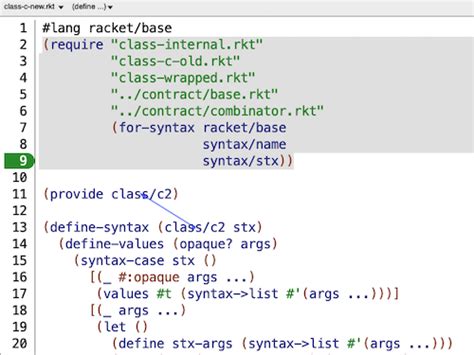 racket language game